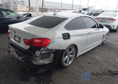 2016 BMW 428I z USA, uszkodzony, nr VIN WBA3N7C54GK227752